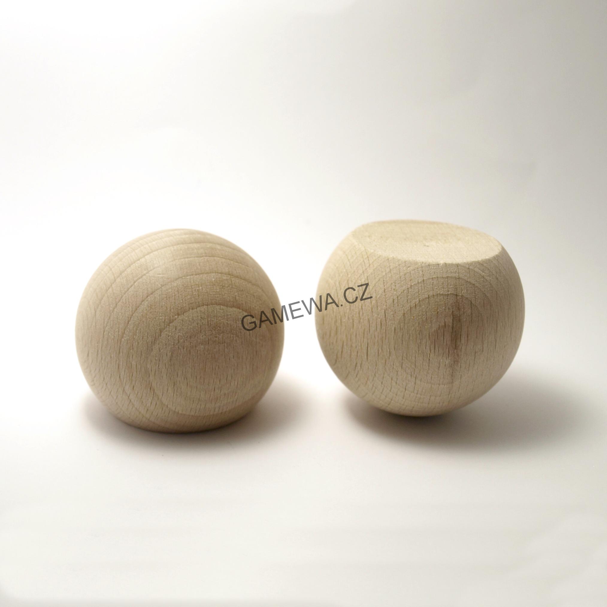 45mm  3/4Koule natural nevrtaná BALENÍ 25 ks