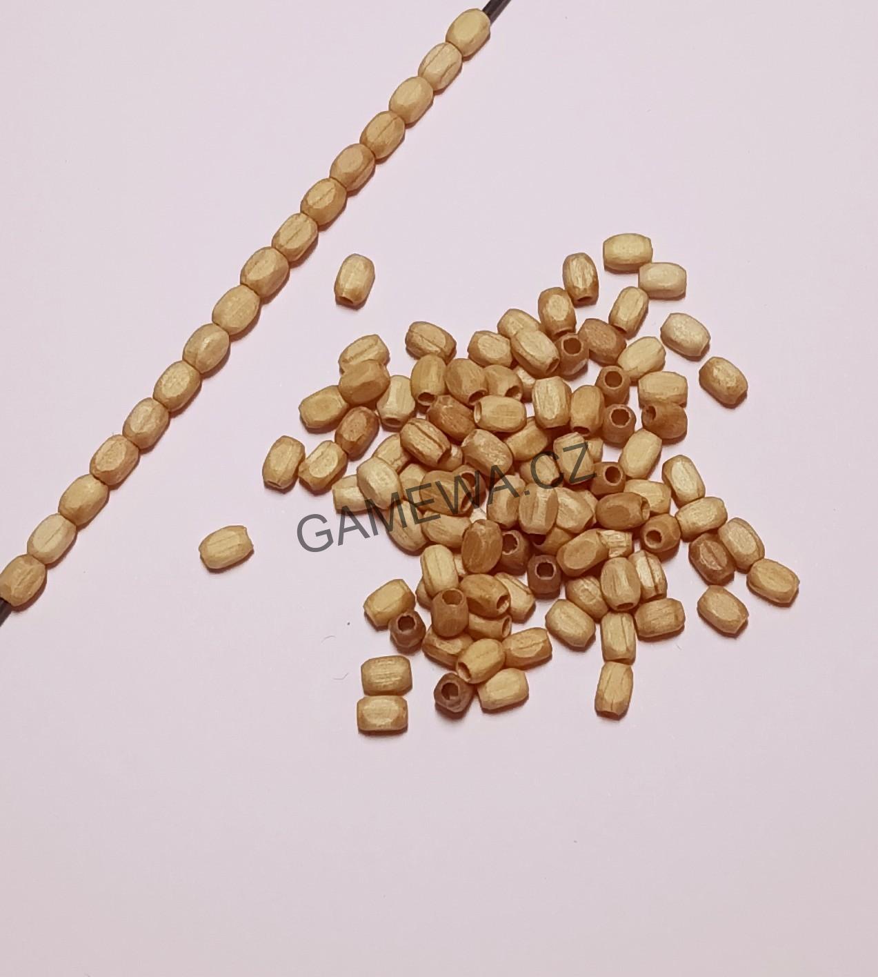 12x16mm Ovál - Oliva  natural fazeta 10ks  