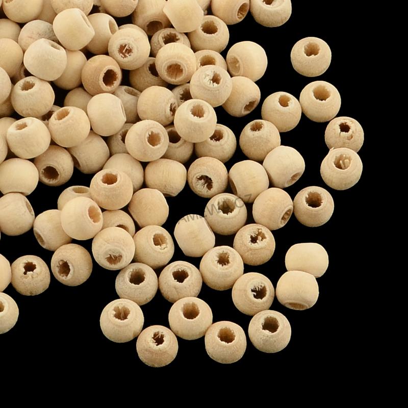 4,5x3,5mm Kulička natural  500ks