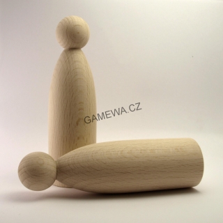 Dřevěná Figurka Tlustá 120mm GAMEWA Extra (ks)