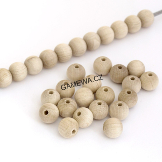 8mm Kulička HABR - natural  40ks GAMEWA EXTRA 