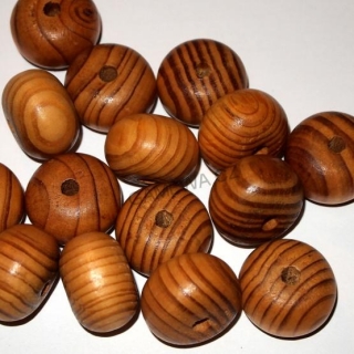 30x20mm Rondel / Rondelka natural - olej  5ks